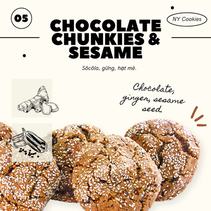 Chocolate Chunkies & Sesame