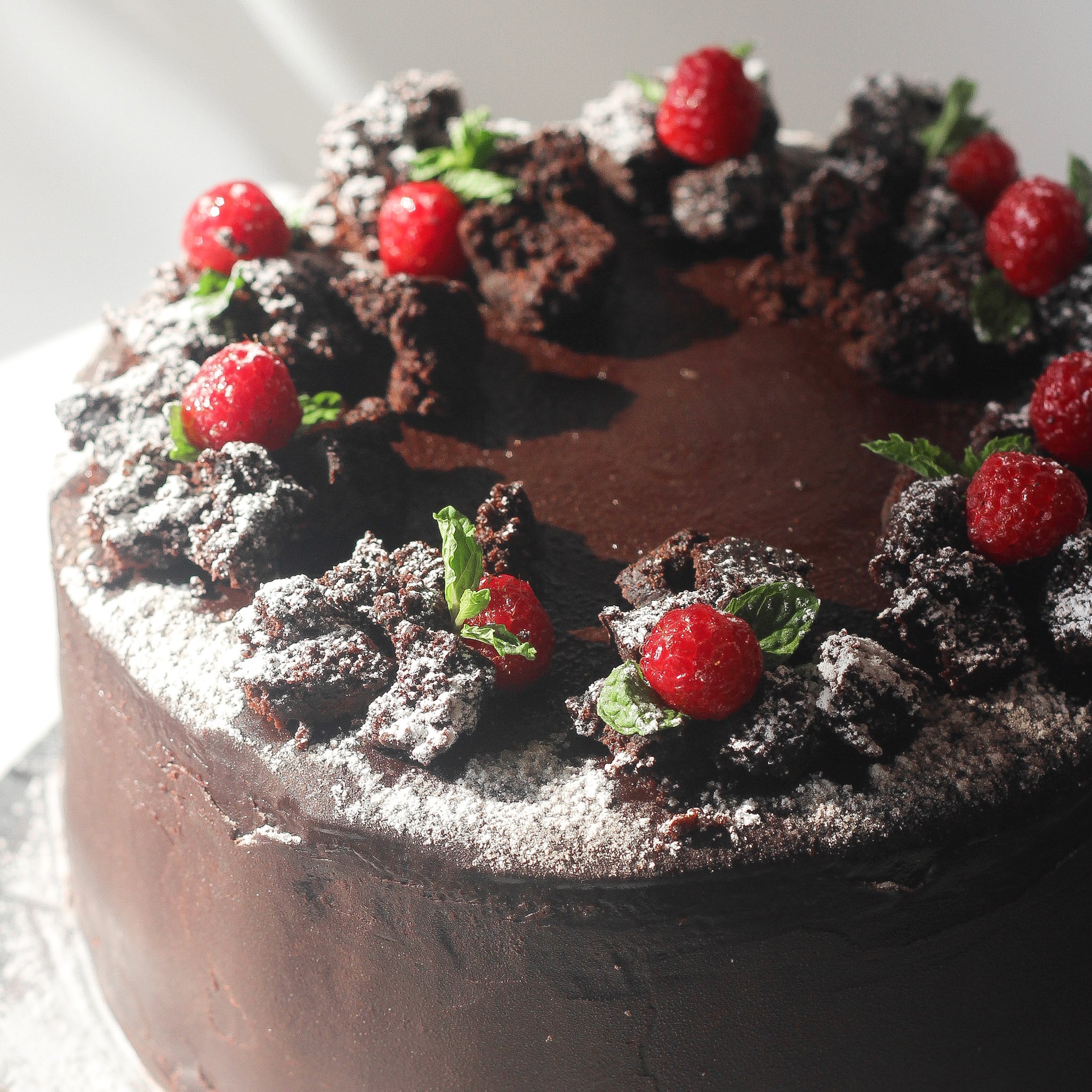 Mulberry Chocolate Mud Cake – Dosh Doughnuts