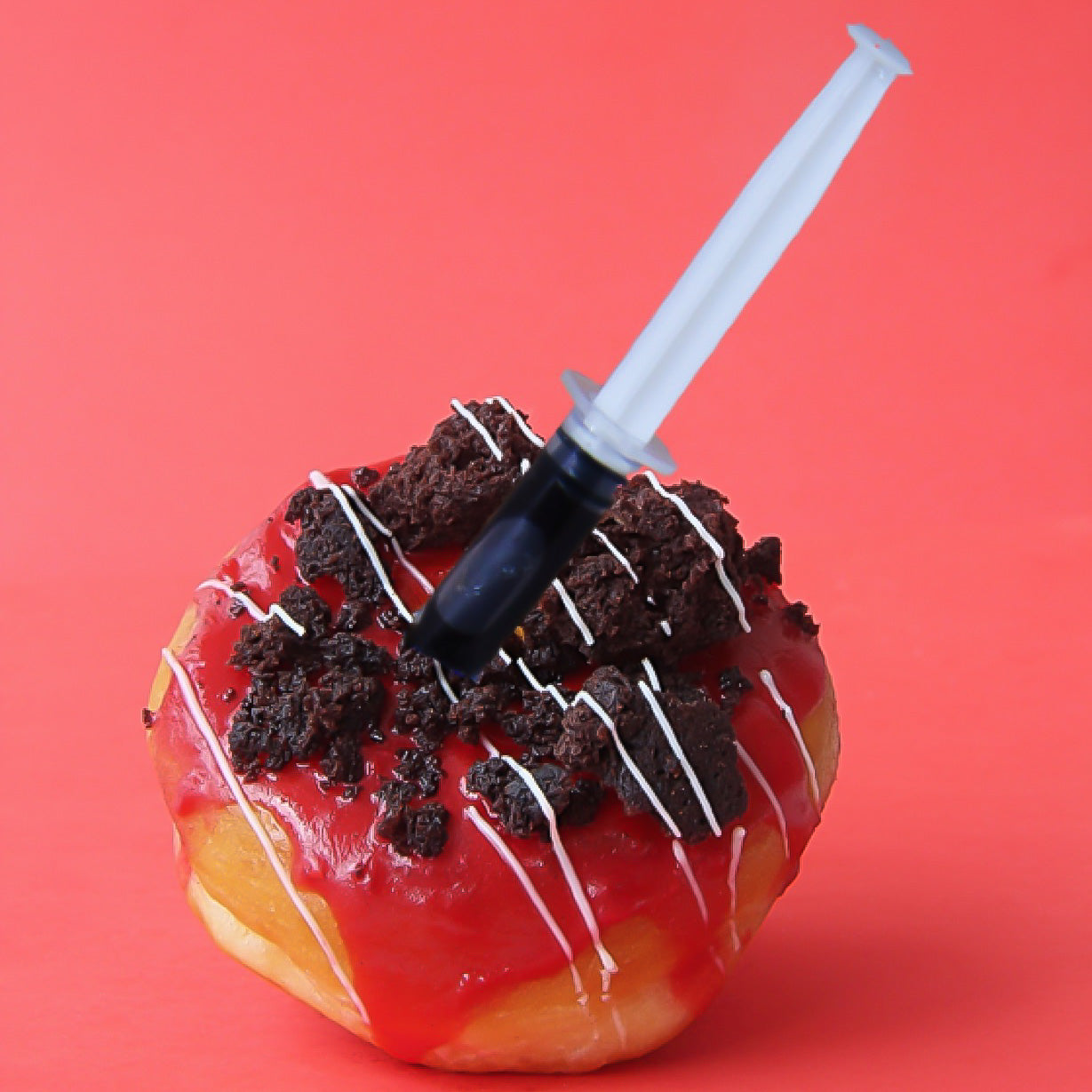 Spiked Christmas Mudcake Crumbs